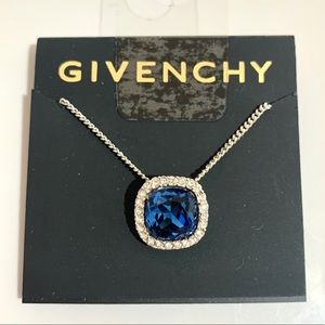 Givenchy Crystal Blue Crystal Necklace